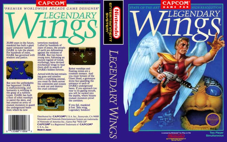 Legendary Wings - Nintendo NES | VideoGameX