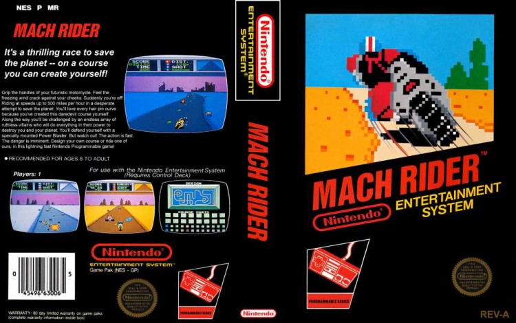 Mach Rider - Nintendo NES | VideoGameX