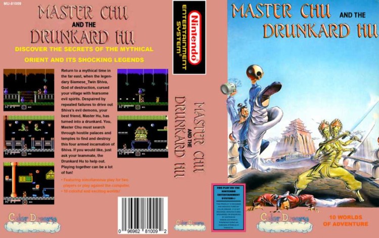 Master Chu and the Drunkard Hu - Nintendo NES | VideoGameX