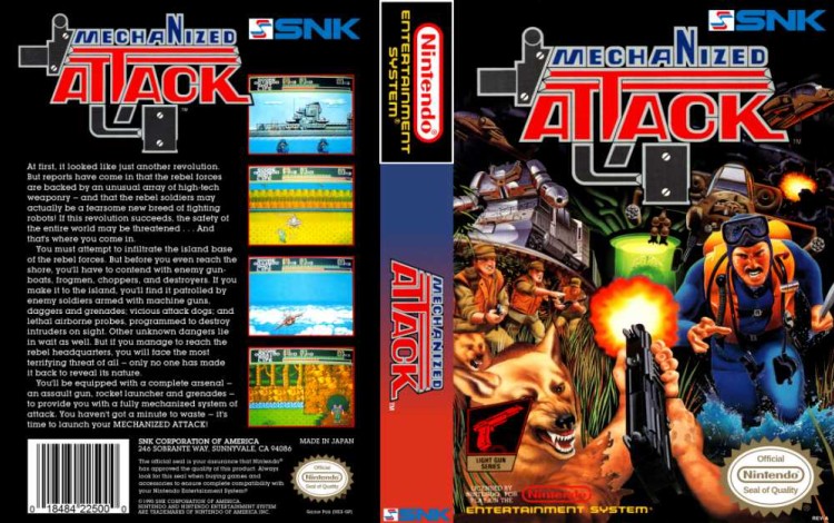 Mechanized Attack - Nintendo NES | VideoGameX