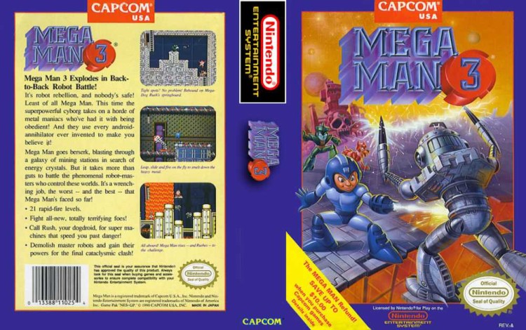 Mega Man 3 - Nintendo NES | VideoGameX