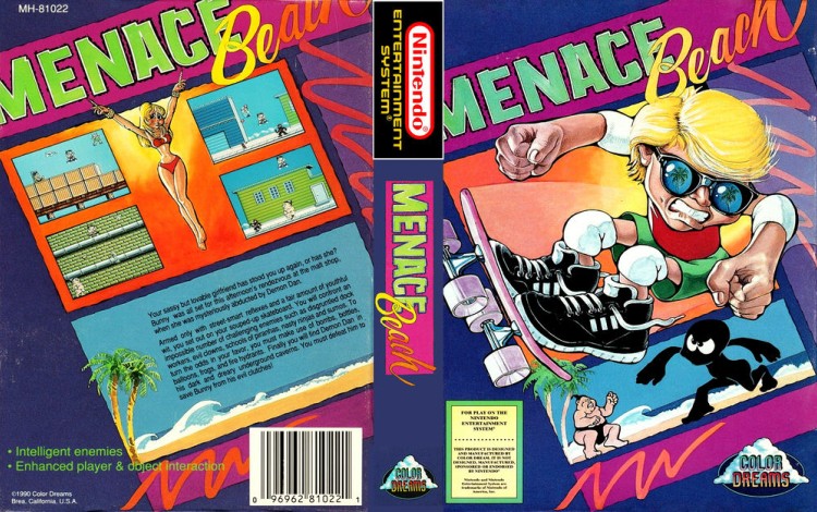 Menace Beach - Nintendo NES | VideoGameX