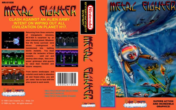 Metal Fighter - Nintendo NES | VideoGameX