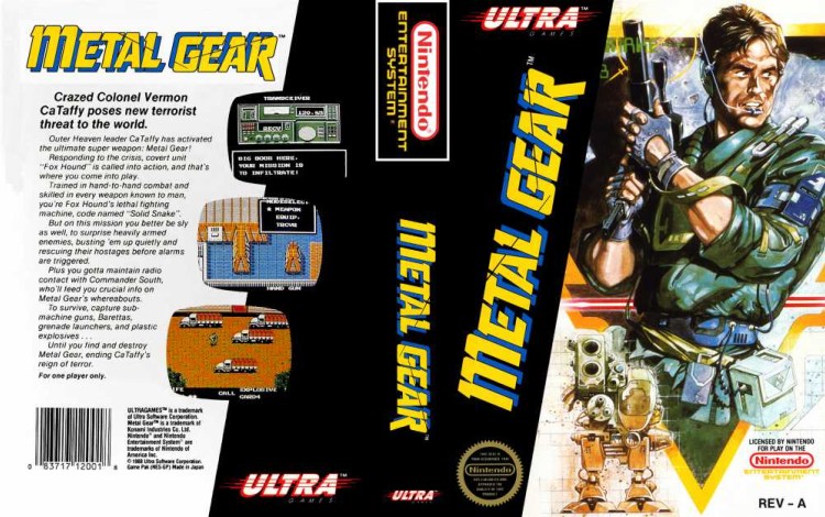 Metal Gear - Nintendo NES | VideoGameX