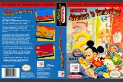 Mickey's Adventure in Numberland - Nintendo NES | VideoGameX