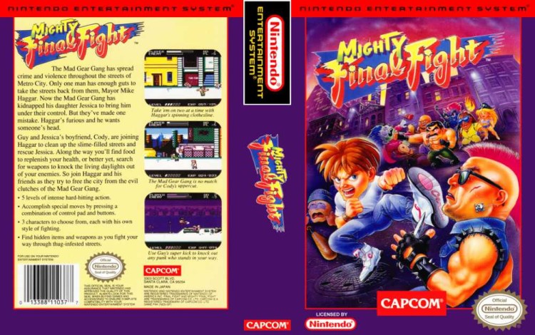 Mighty Final Fight - Nintendo NES | VideoGameX