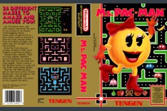 Ms. Pac-Man [Unlicensed] [Co-Op Version] - Nintendo NES | VideoGameX
