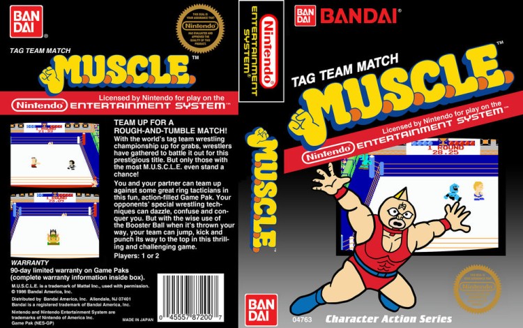 Tag Team Match: MUSCLE - Nintendo NES | VideoGameX