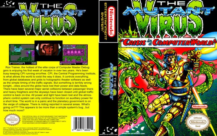 Mutant Virus, The - Nintendo NES | VideoGameX