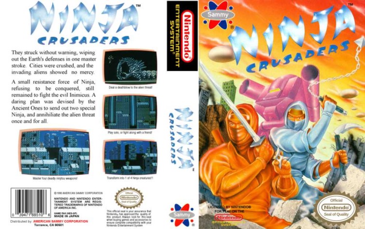 Ninja Crusaders - Nintendo NES | VideoGameX