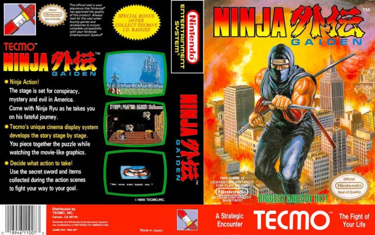 Ninja Gaiden - Nintendo NES | VideoGameX