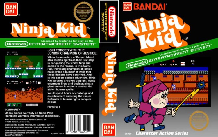 Ninja Kid - Nintendo NES | VideoGameX