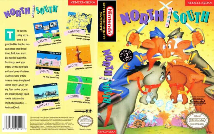 North and South - Nintendo NES | VideoGameX