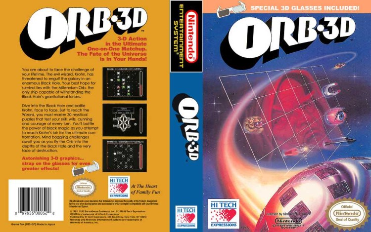 Orb-3D - Nintendo NES | VideoGameX