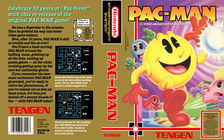 Pac-Man [Unlicensed] - Nintendo NES | VideoGameX