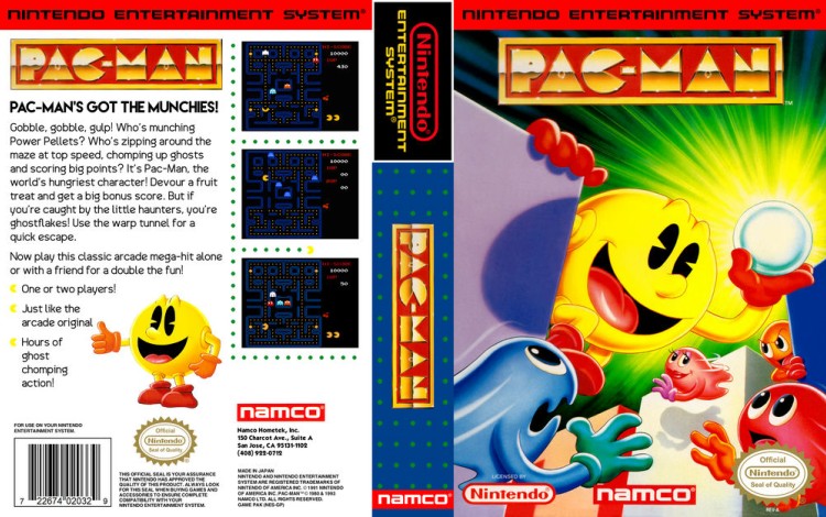 Pac-Man - Nintendo NES | VideoGameX