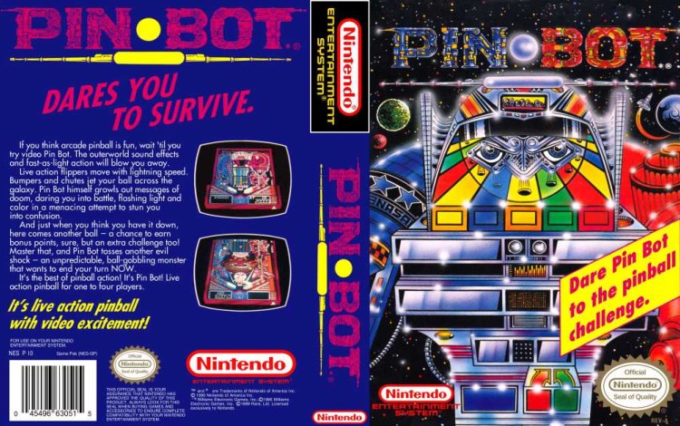 Pinbot - Nintendo NES | VideoGameX