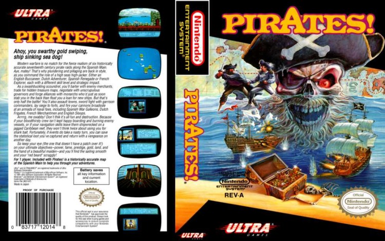 Pirates! - Nintendo NES | VideoGameX