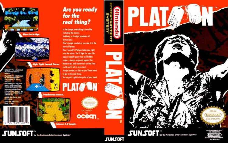 Platoon - Nintendo NES | VideoGameX
