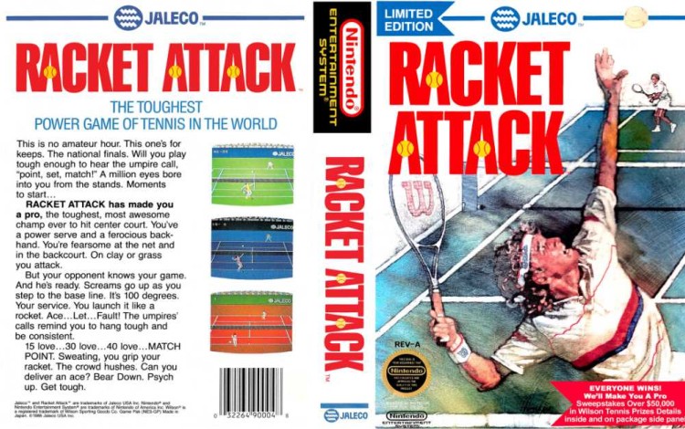 Racket Attack - Nintendo NES | VideoGameX