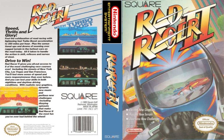 Rad Racer II - Nintendo NES | VideoGameX