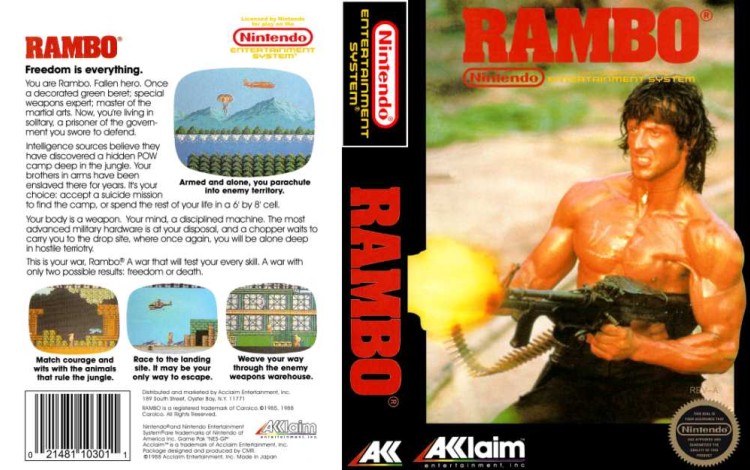 Rambo - Nintendo NES | VideoGameX