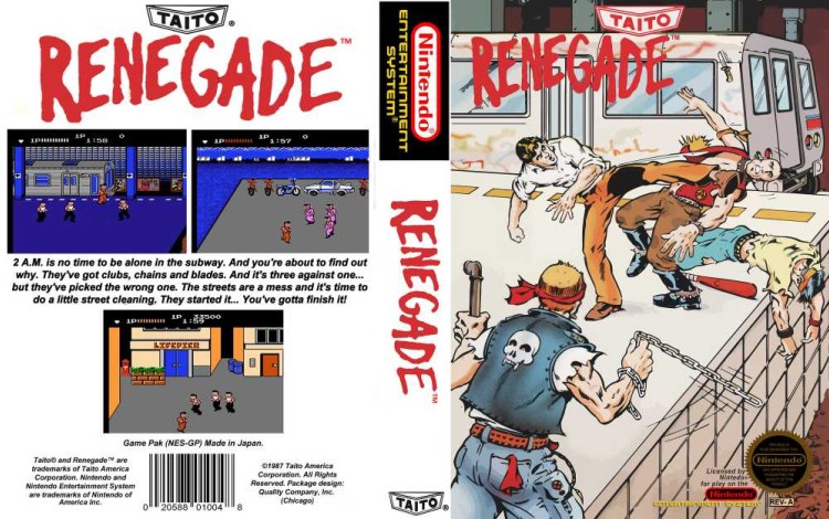 Renegade - Nintendo NES | VideoGameX