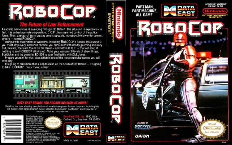 RoboCop - Nintendo NES | VideoGameX