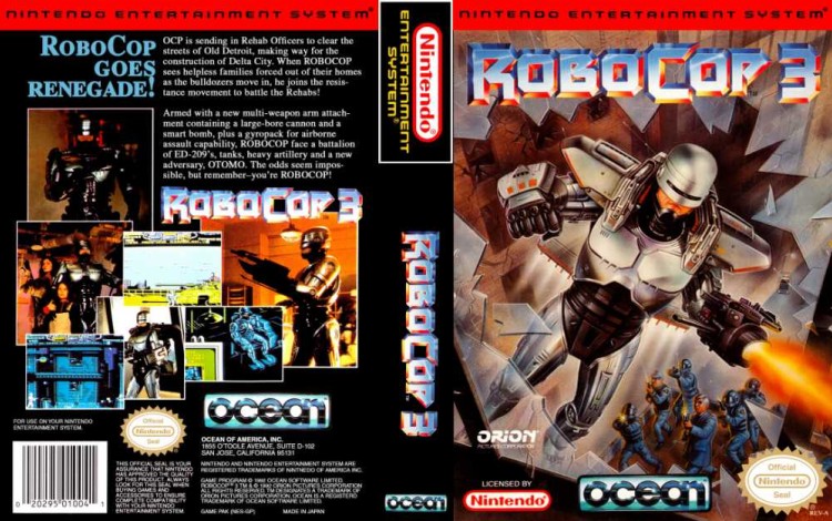 RoboCop 3 - Nintendo NES | VideoGameX