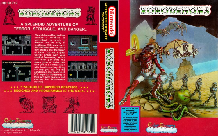 Robodemons - Nintendo NES | VideoGameX