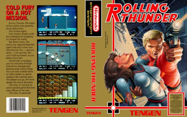 Rolling Thunder - Nintendo NES | VideoGameX