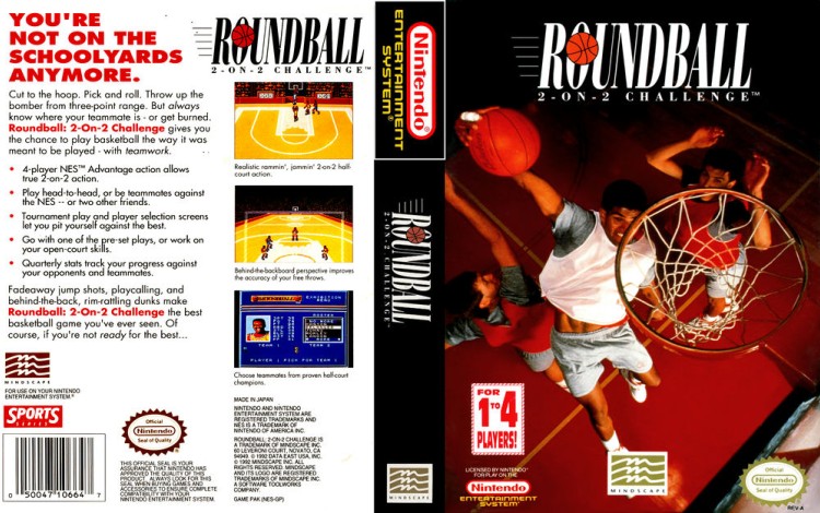 Roundball: 2-On-2 Challenge - Nintendo NES | VideoGameX