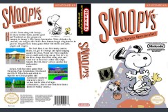 Snoopy's Silly Sports Spectacular - Nintendo NES | VideoGameX