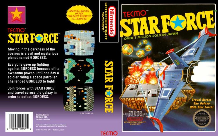 Star Force - Nintendo NES | VideoGameX