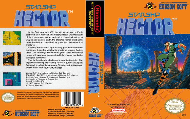 Starship Hector - Nintendo NES | VideoGameX