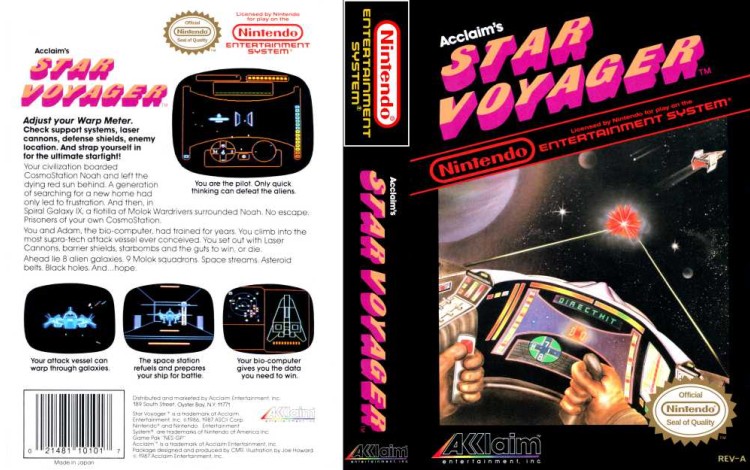 Star Voyager - Nintendo NES | VideoGameX