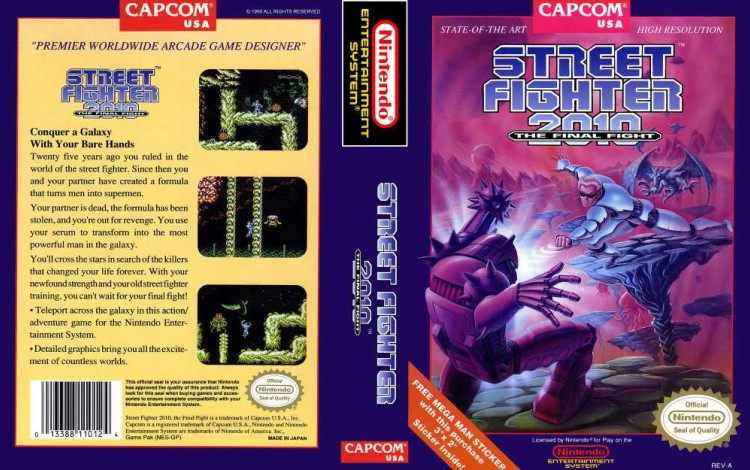 Street Fighter 2010: The Final Fight - Nintendo NES | VideoGameX