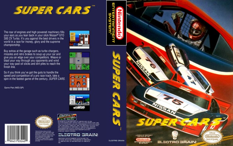 Super Cars - Nintendo NES | VideoGameX
