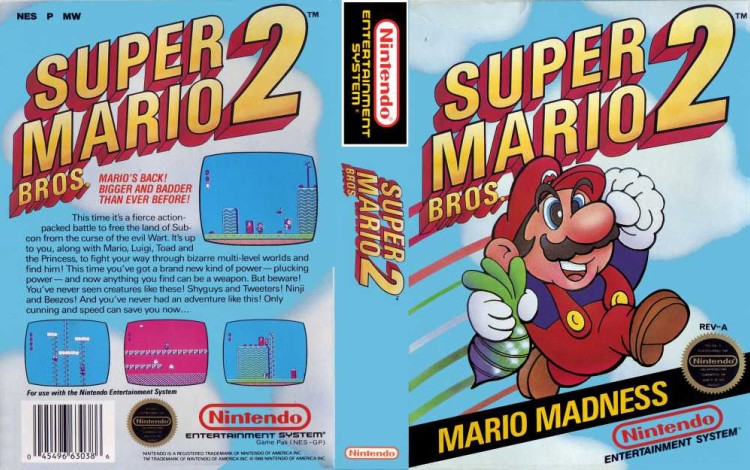 Super Mario Bros. 2 - Nintendo NES | VideoGameX