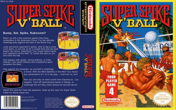 Super Spike V'Ball - Nintendo NES | VideoGameX