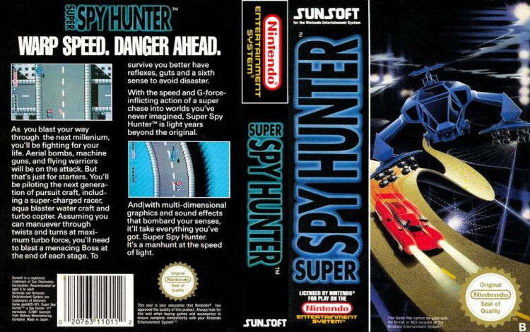 Super Spy Hunter - Nintendo NES | VideoGameX