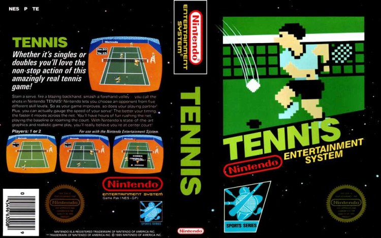 Tennis - Nintendo NES | VideoGameX