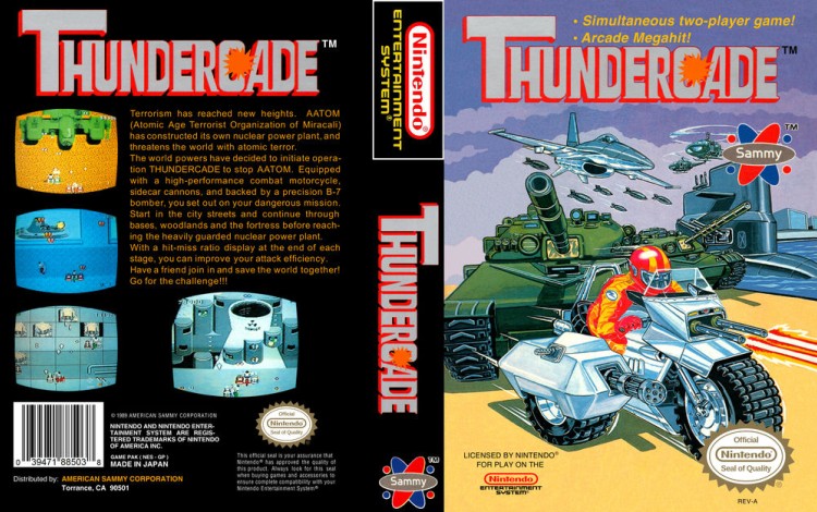 Thundercade - Nintendo NES | VideoGameX