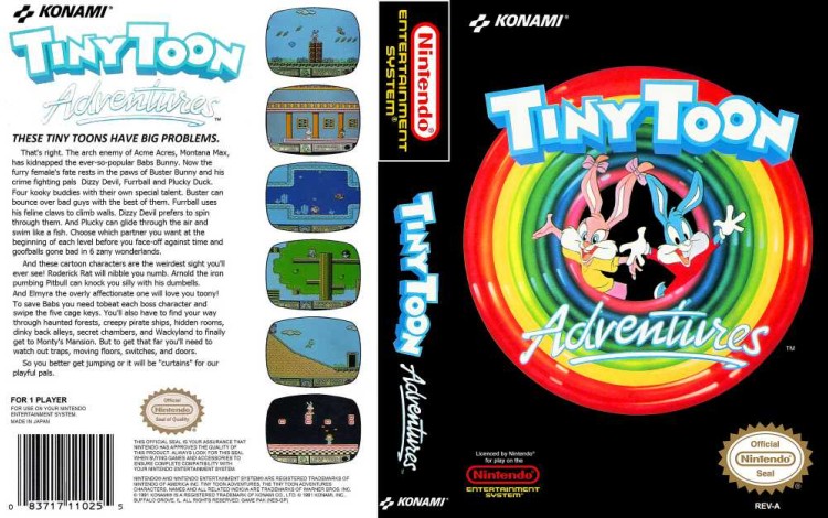 Tiny Toon Adventures - Nintendo NES | VideoGameX