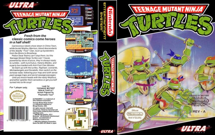 TMNT - Nintendo NES | VideoGameX