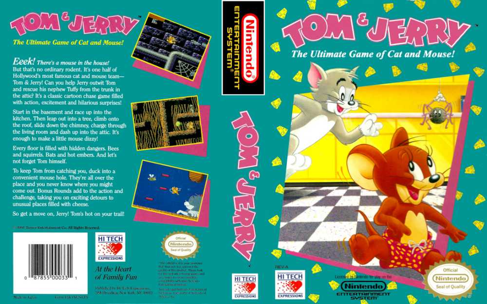 Category:Tom and Jerry games, Nintendo