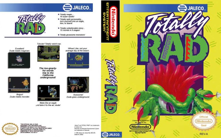 Totally Rad - Nintendo NES | VideoGameX