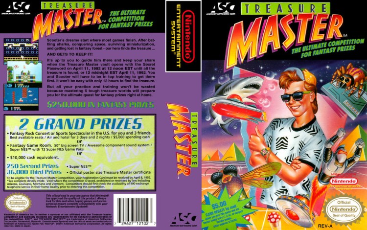 Treasure Master - Nintendo NES | VideoGameX