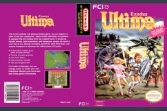 Ultima: Exodus - Nintendo NES | VideoGameX