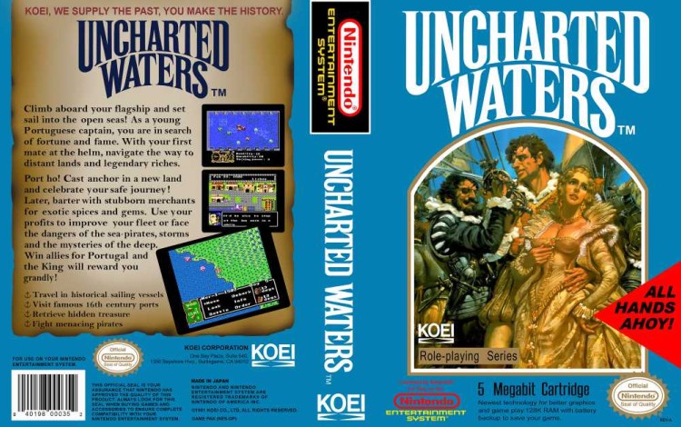 Uncharted Waters - Nintendo NES | VideoGameX